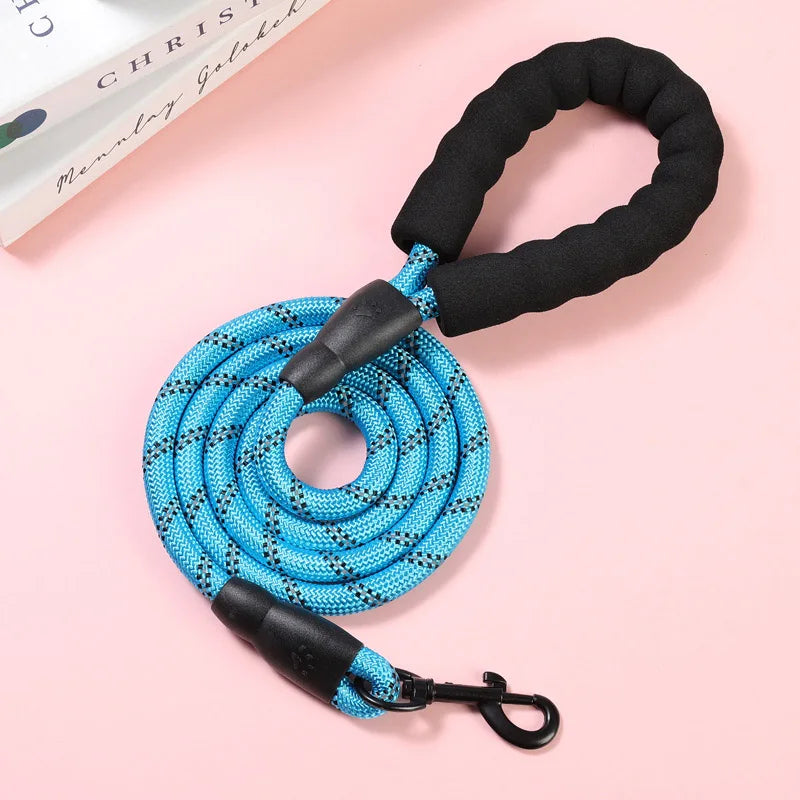 Reflective Dog Leash with Handle