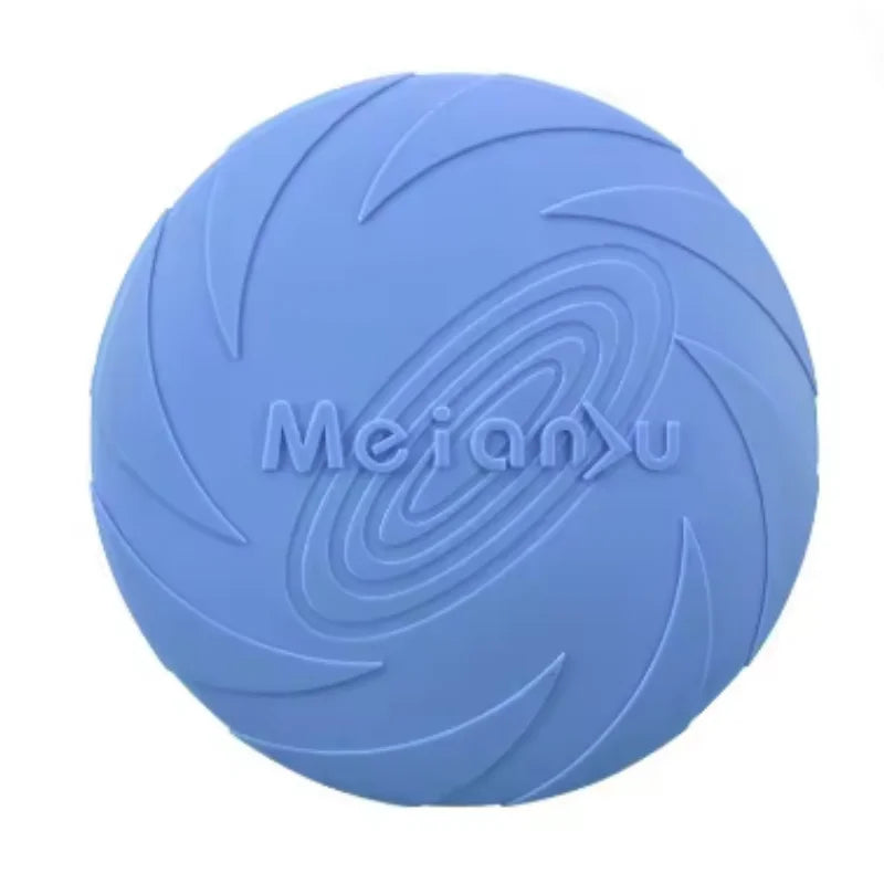 Silicone Dog Flying Disk Toy