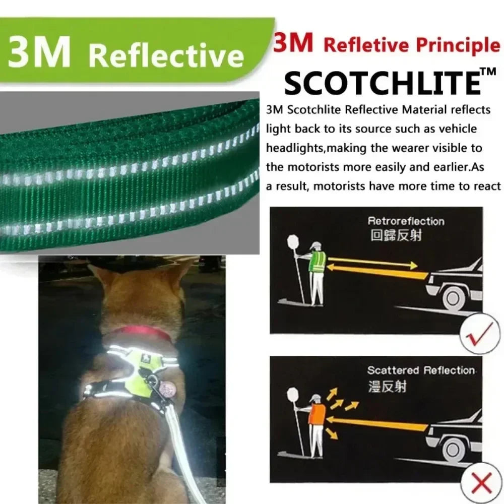 YOUSE Reflective Adjustable Pet Harness Vest