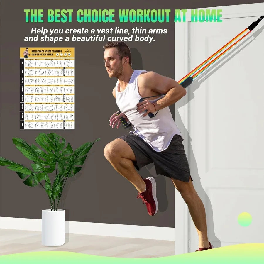 Resistance Bands Set with Handles