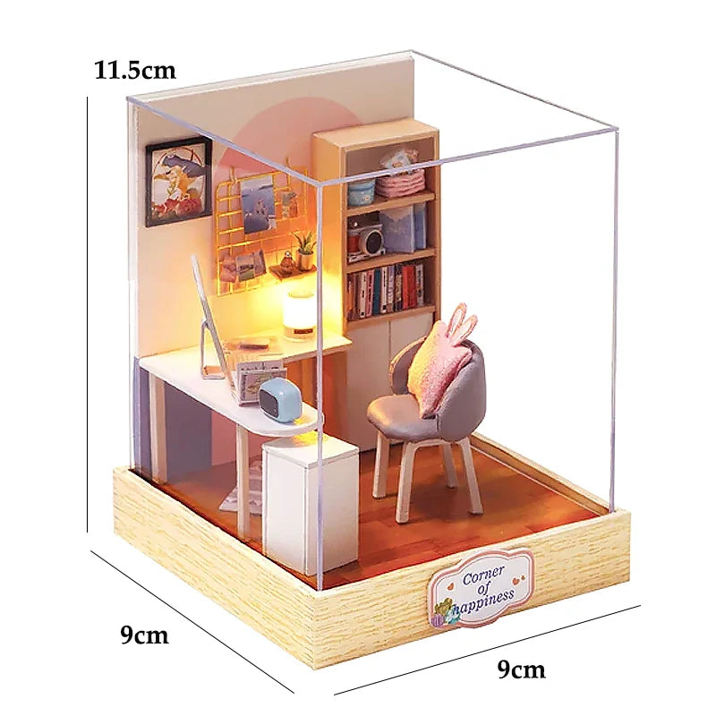DIY Mini Wooden Dollhouse