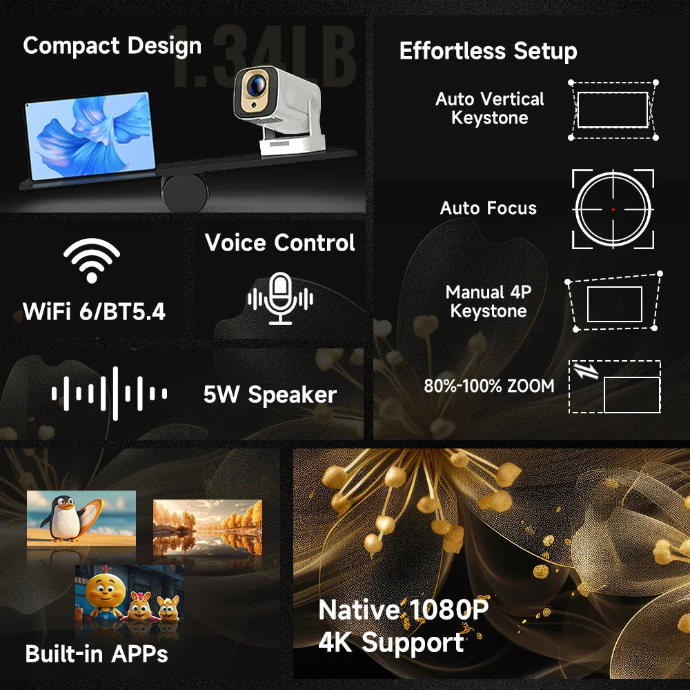 Magcubic HY310 4K Projector
