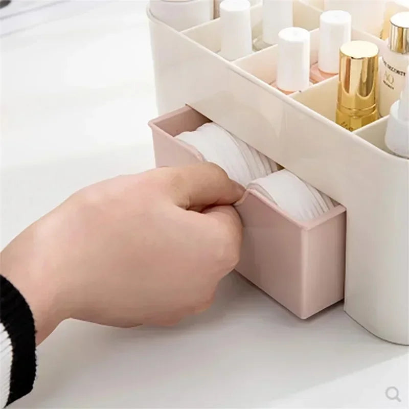 Double Layer Makeup Organizer Box