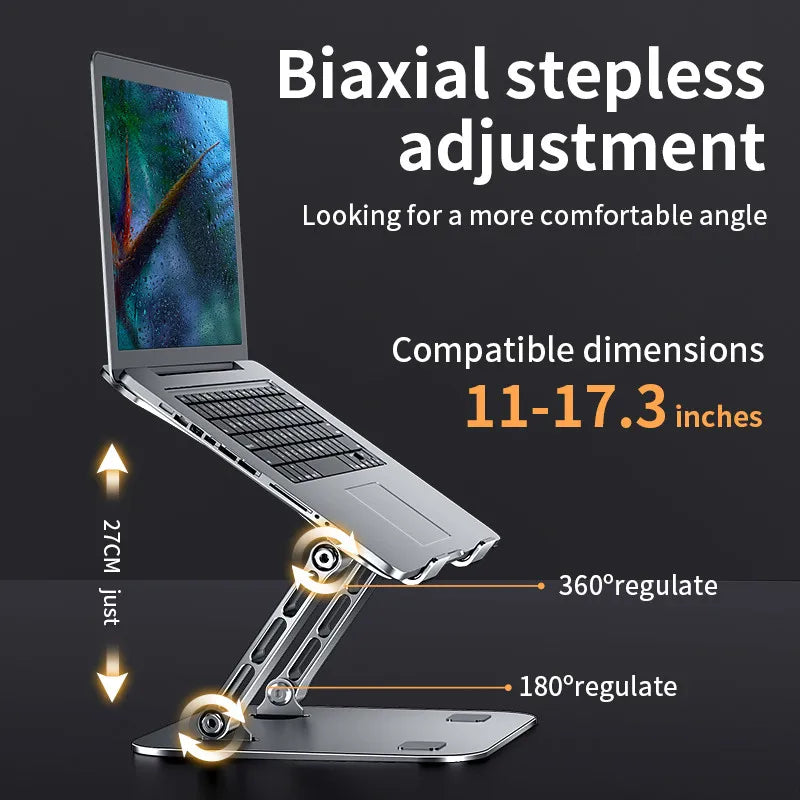 YINDIAO Adjustable Aluminum Laptop Stand