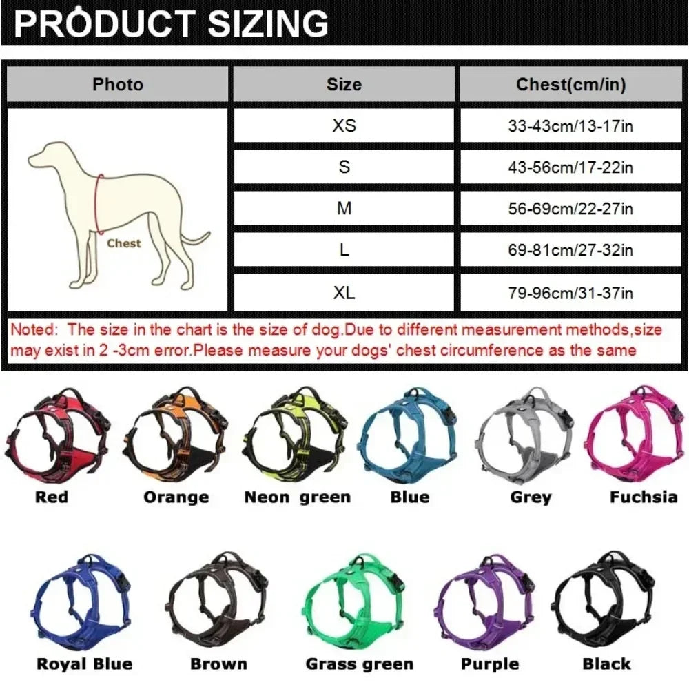 YOUSE Reflective Adjustable Pet Harness Vest