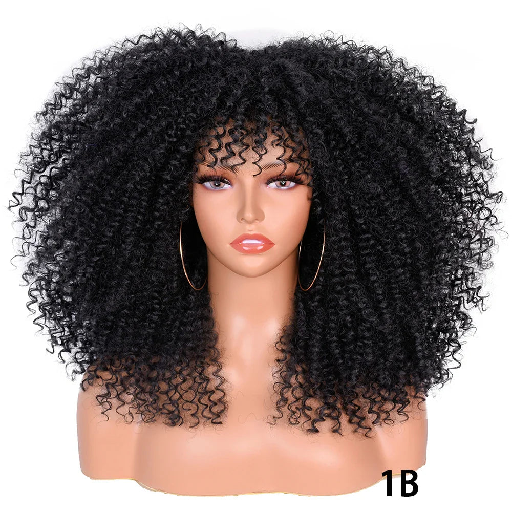 Chocolate Brown Curly Lace Wig