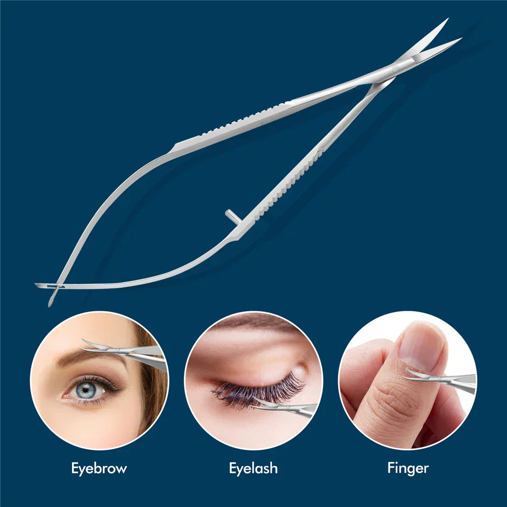 Russian Manicure Curved Tip Scissors
