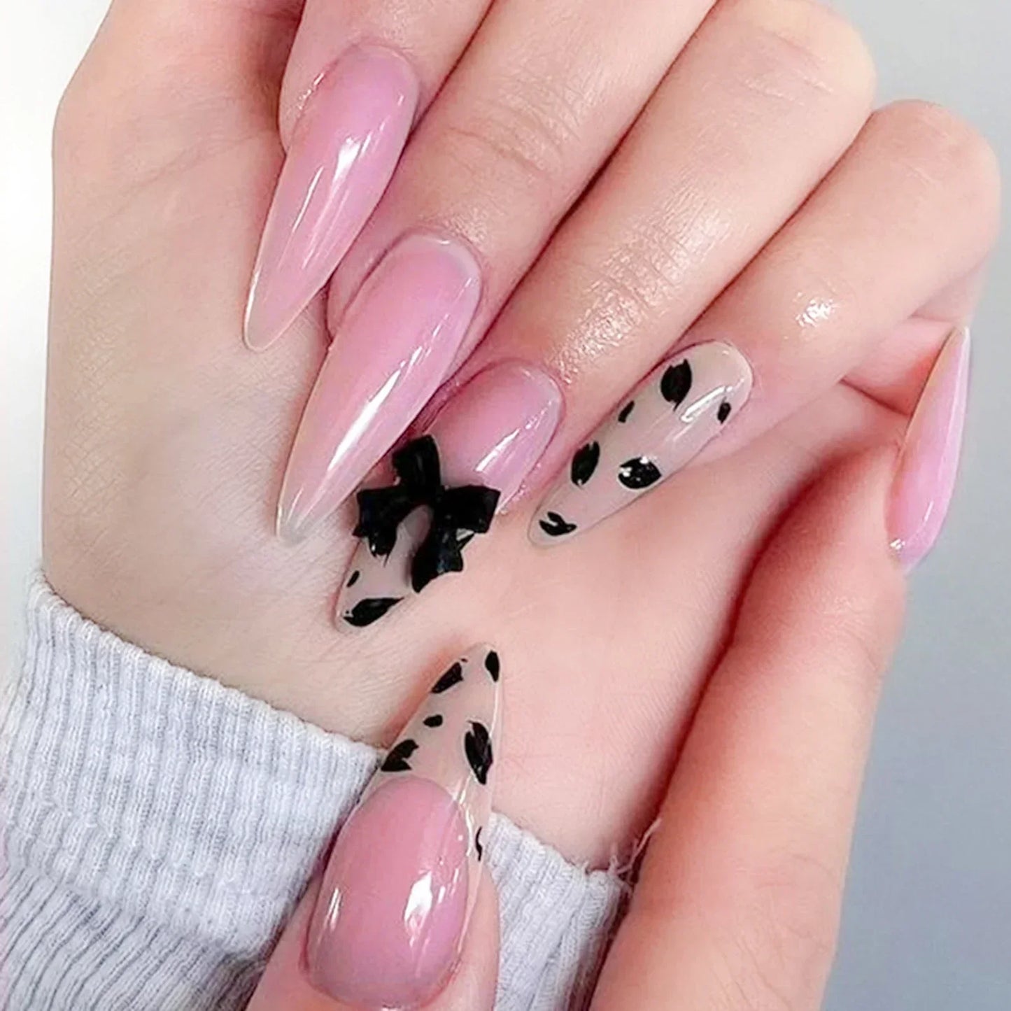 24Pcs Sweet Press-On Nail Set