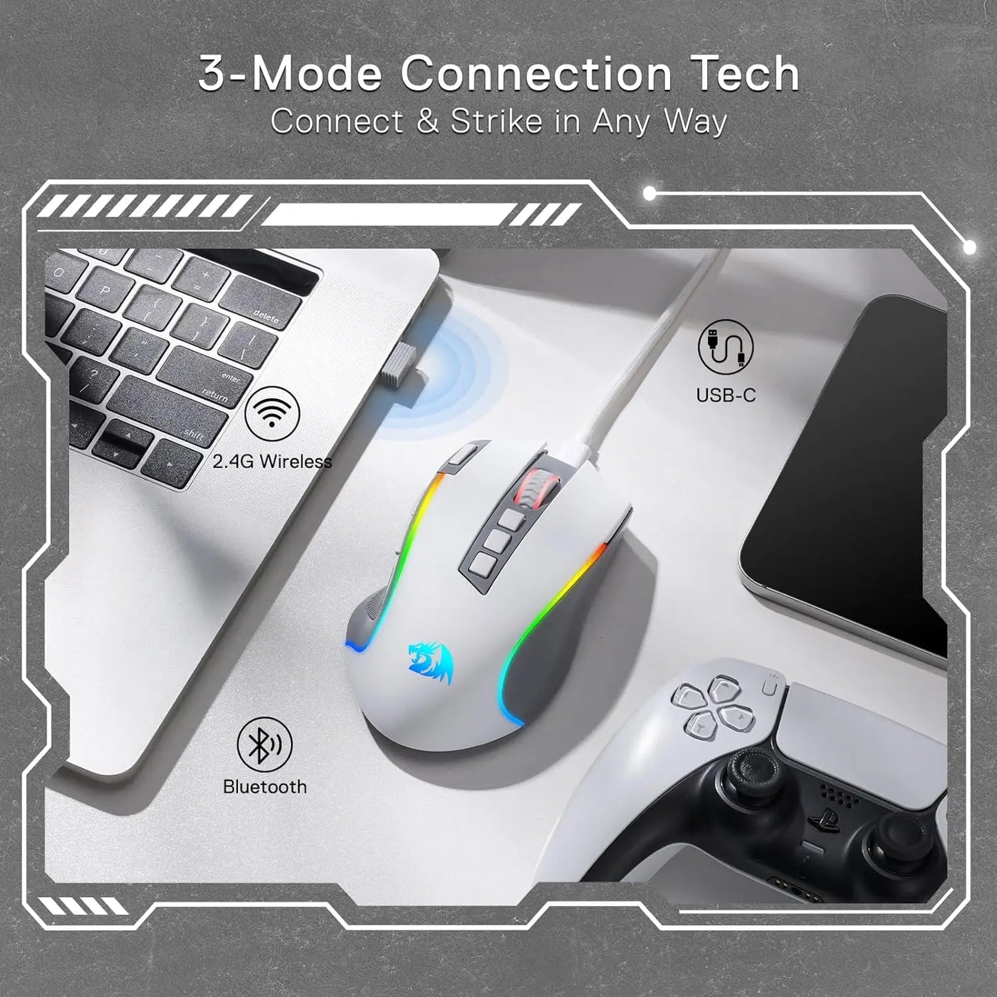 Redragon M612 PRO Wireless Gaming Mouse