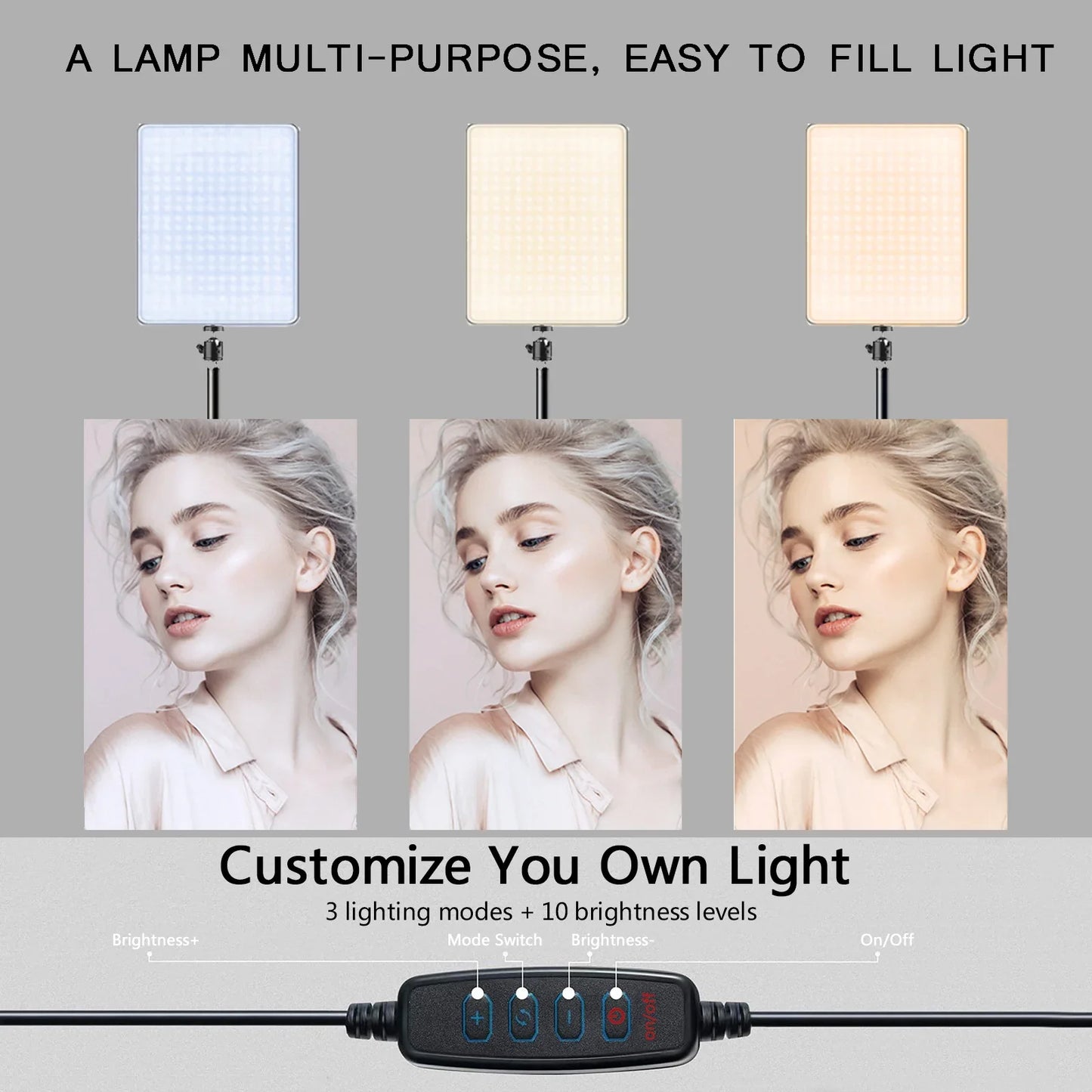 LED Video Light with Tripod