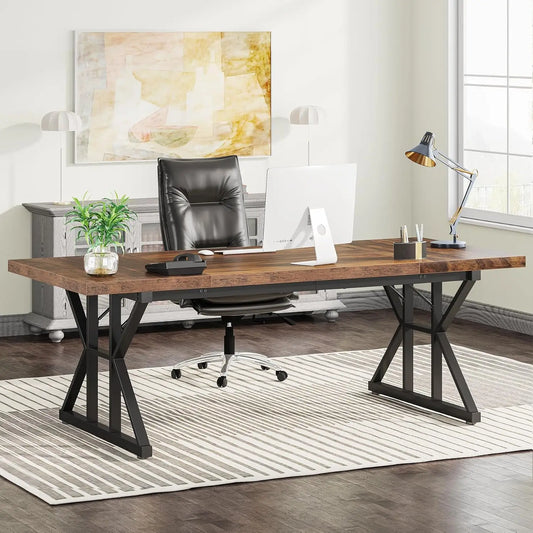 70.8-Inch Modern Executive Desk