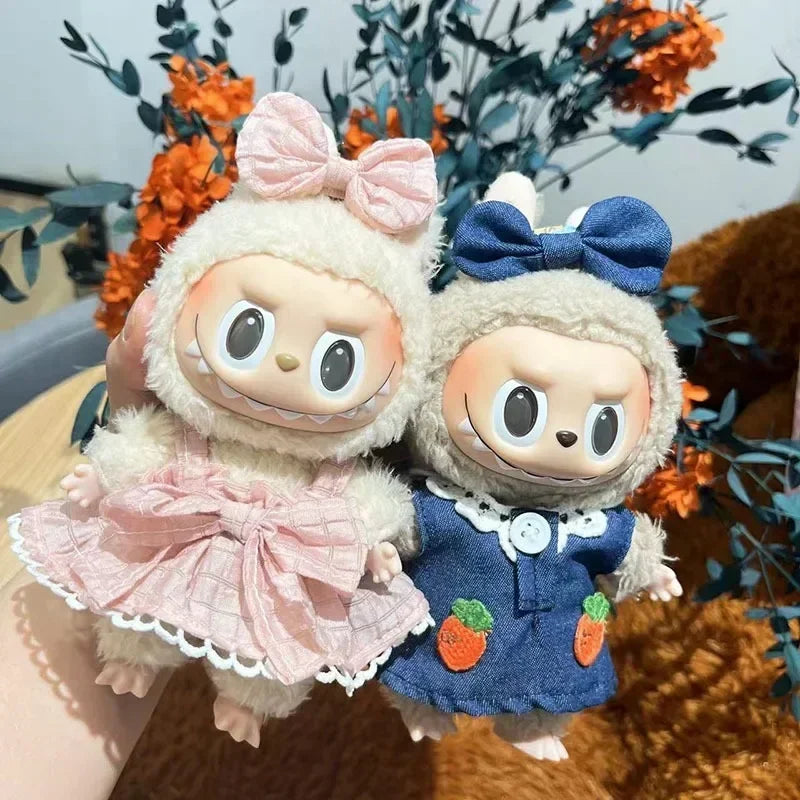17cm Labubu Hoodie Clothes