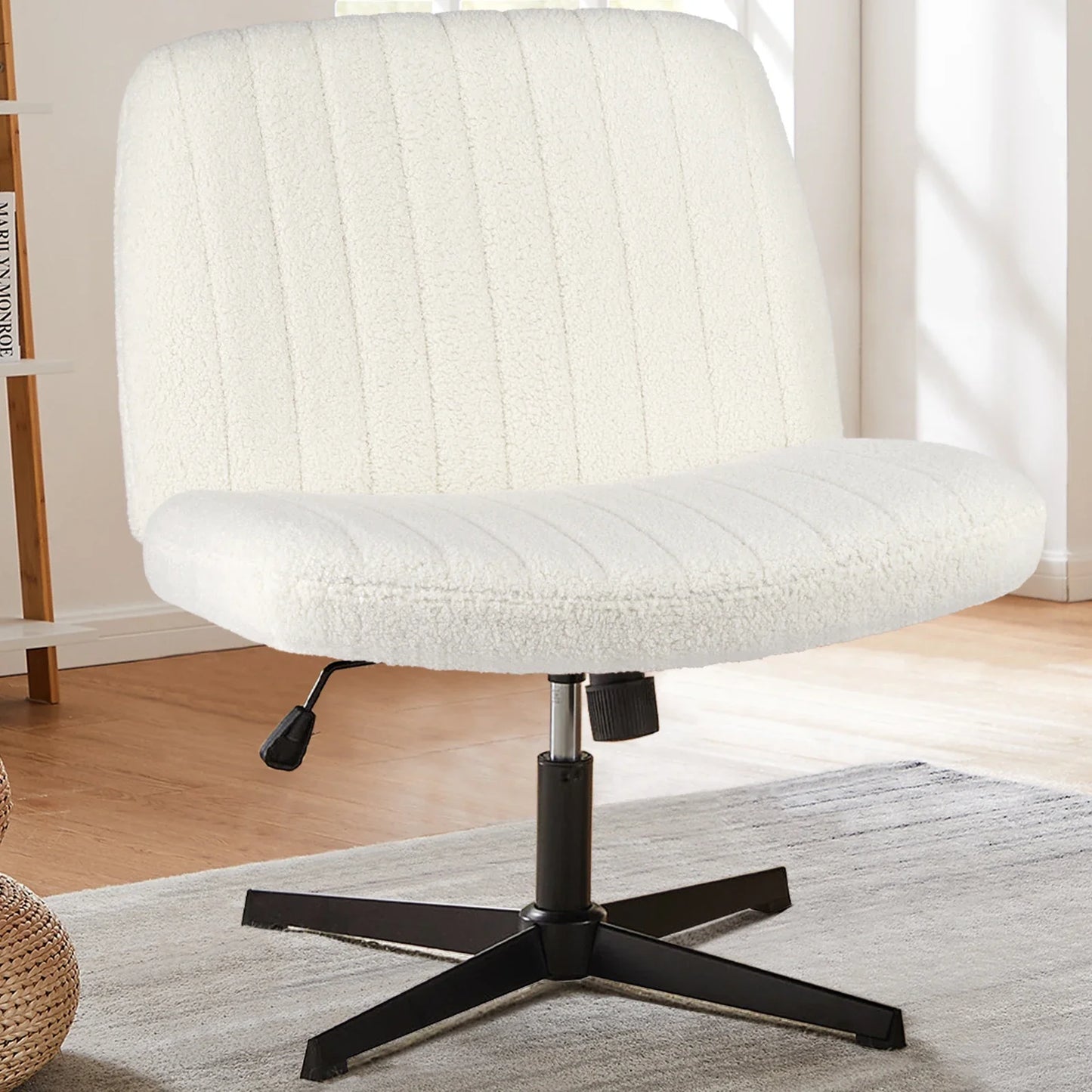 JHK Cross-Legged Rocking Office Chair