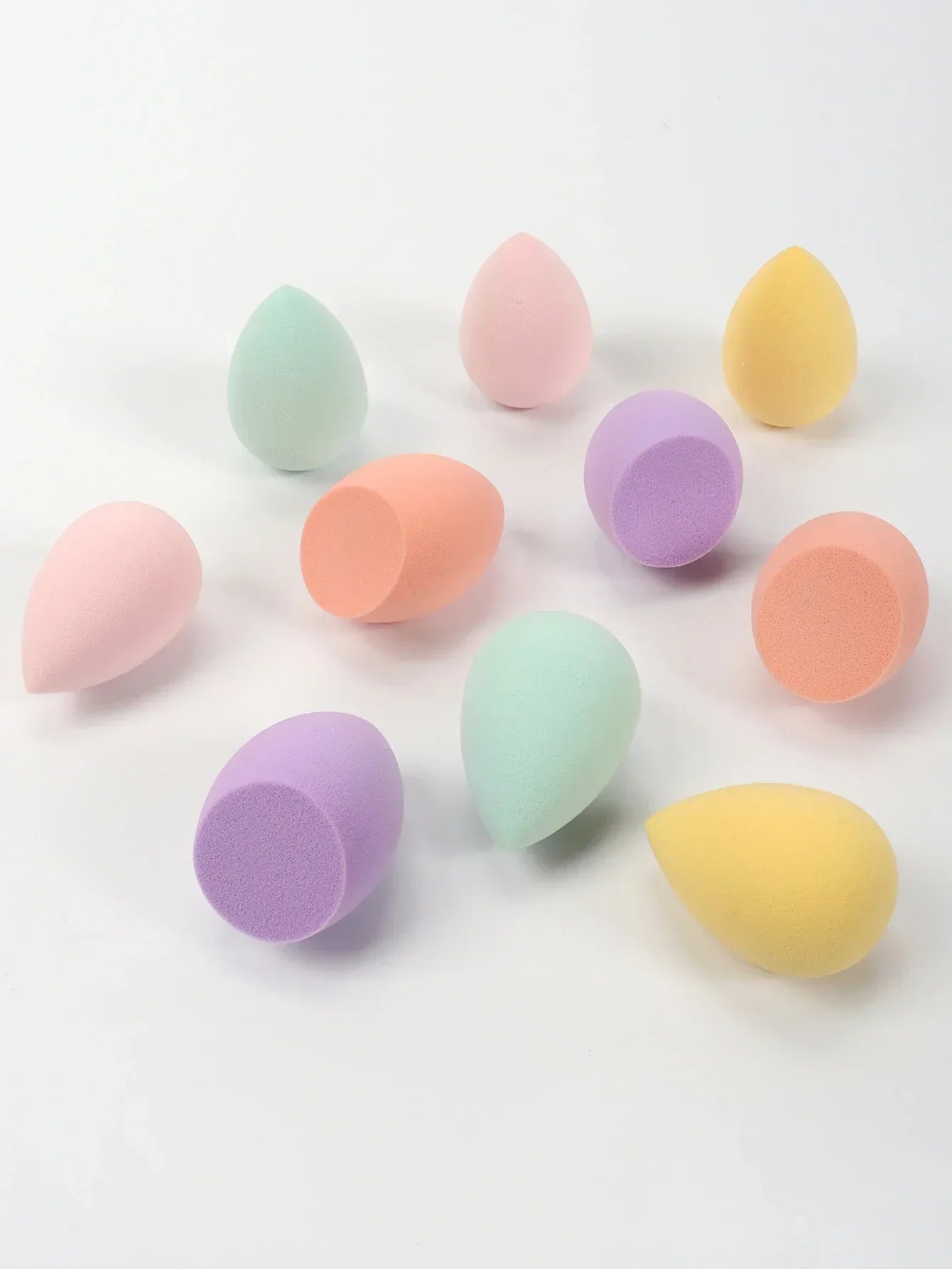 10pcs Mini Makeup Sponge Set