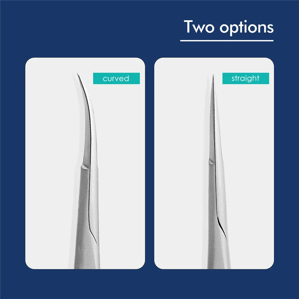 Russian Manicure Curved Tip Scissors