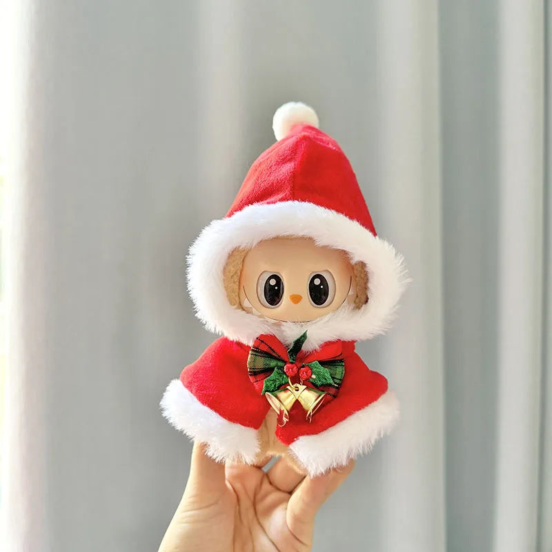 Labubu Winter Plush Outfit Set