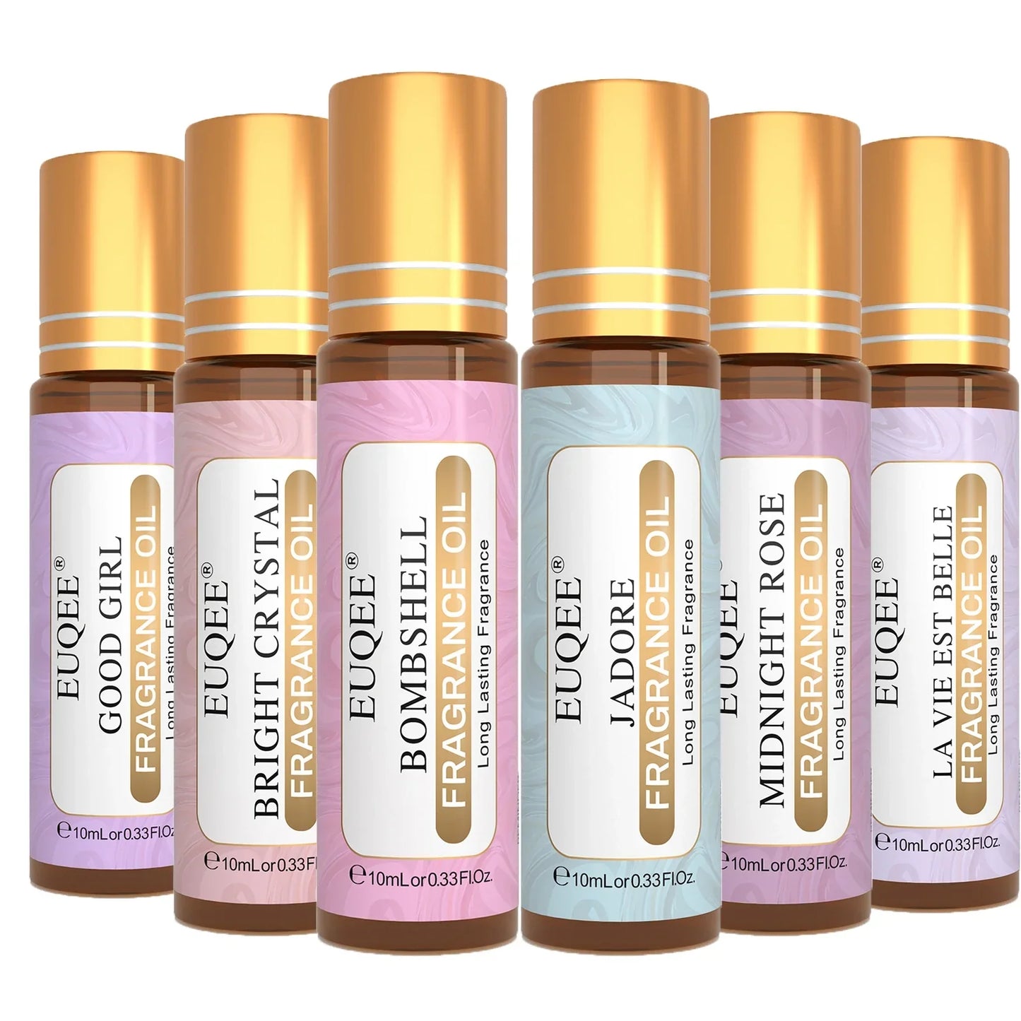 Unisex EUQEE 6pcs Fragrance Oil Set