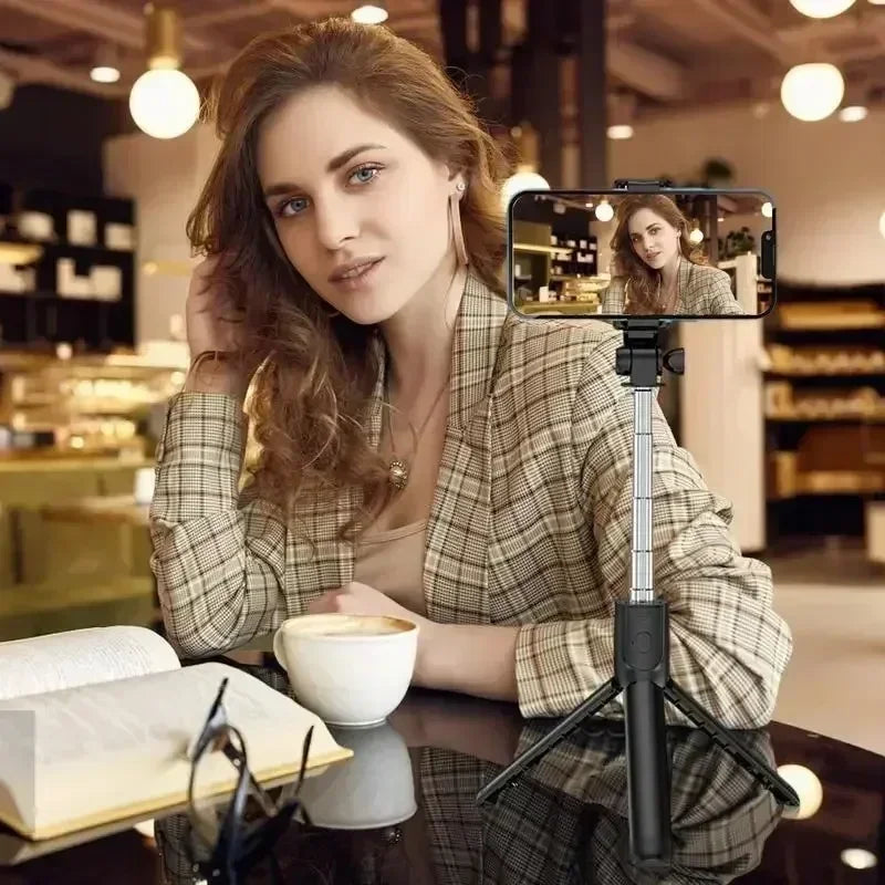 360° Rotation Selfie Stick Tripod