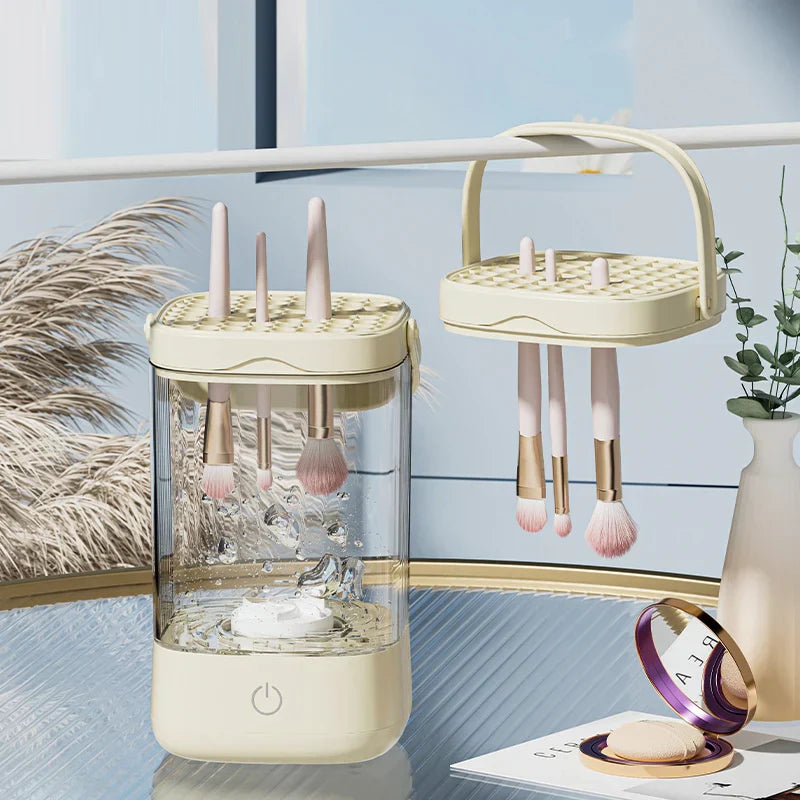 3-in-1 Electric Makeup Brush Cleaner
