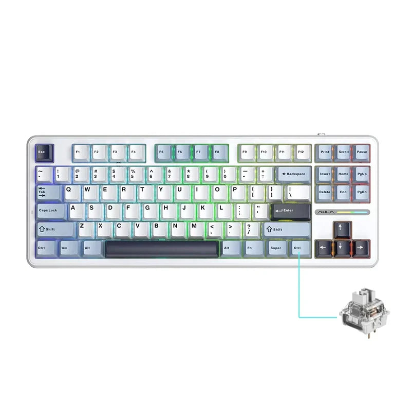 AULA F87Pro Mechanical Gaming Keyboard