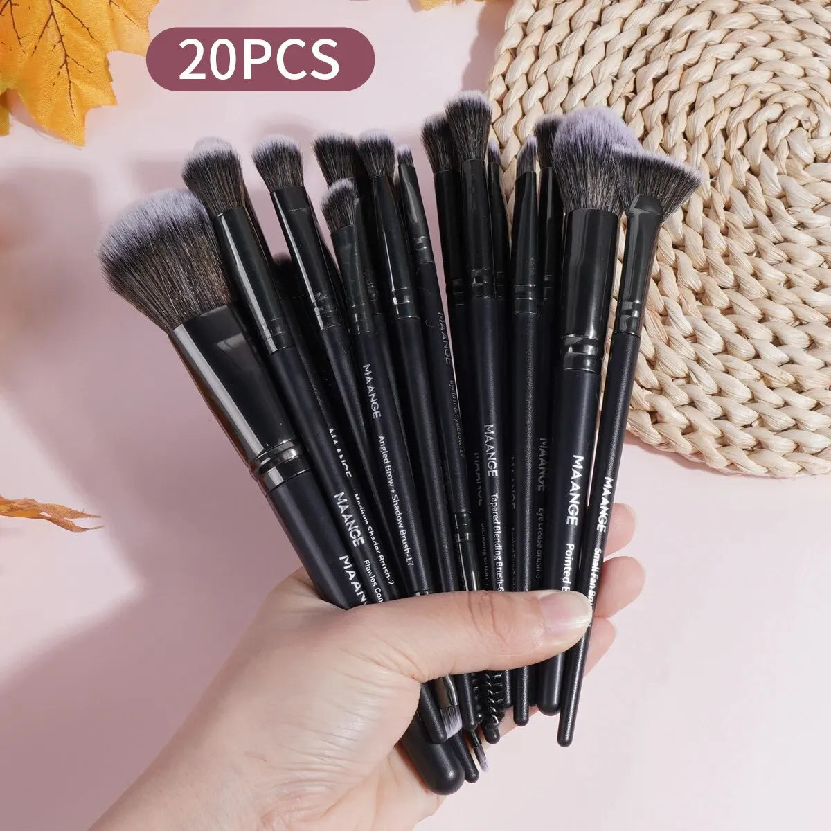 MAANGE 20PCS Pro Brush Set with Box