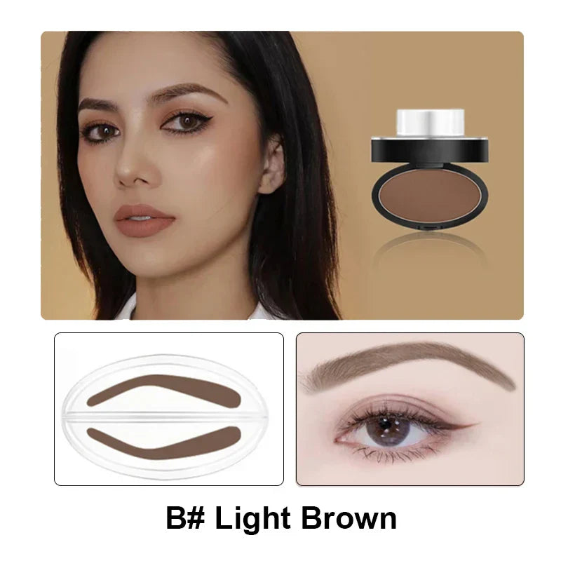 Eyebrow Powder Stamp Tint Kit