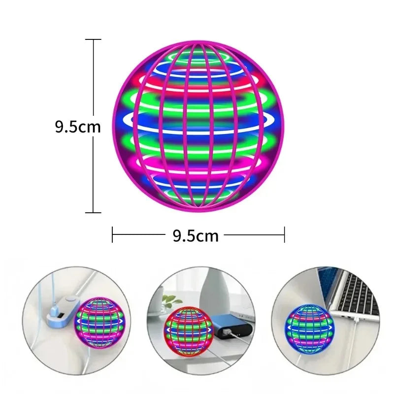 Magic LED Flying Spinning Ball