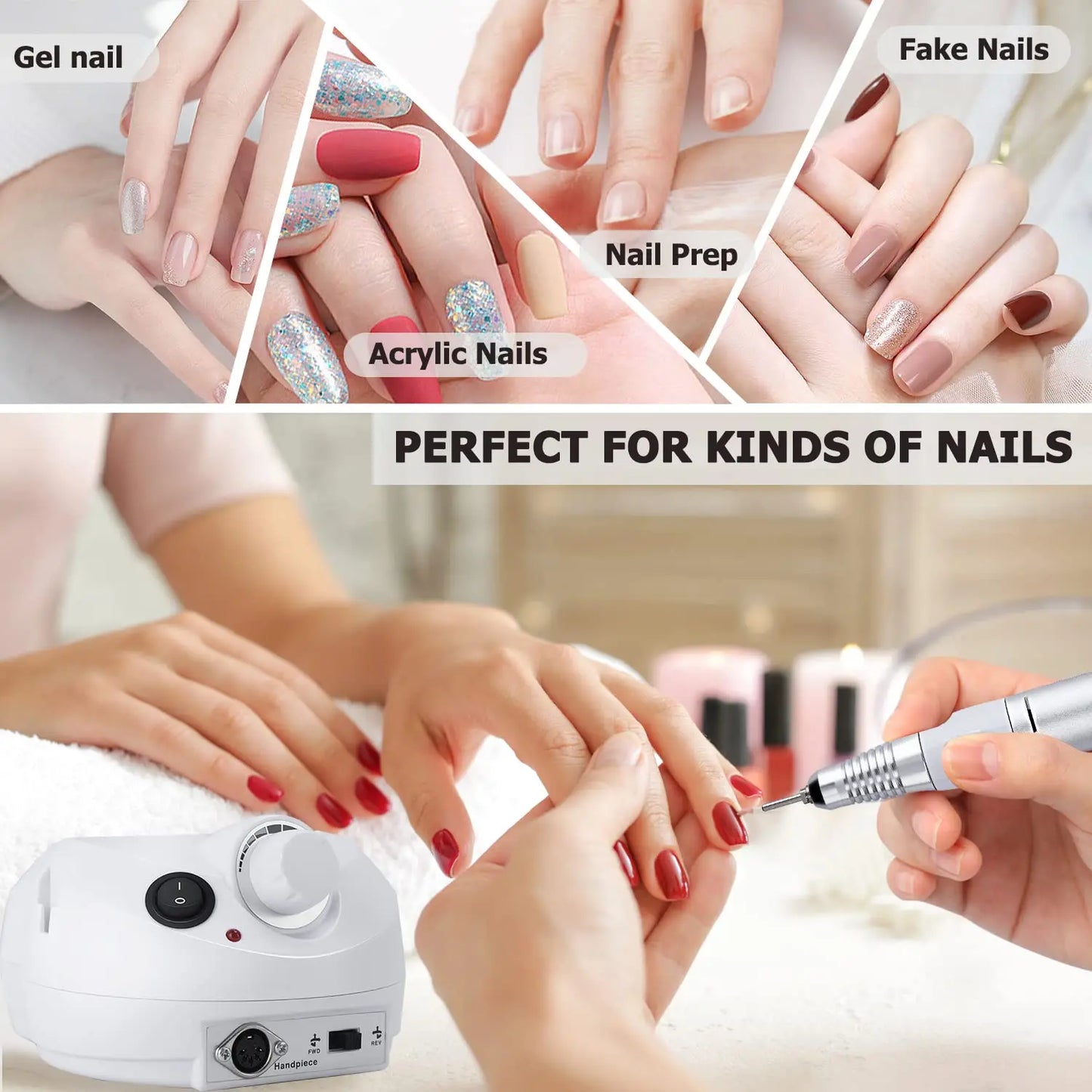 Electric Nail Drill Manicure Set