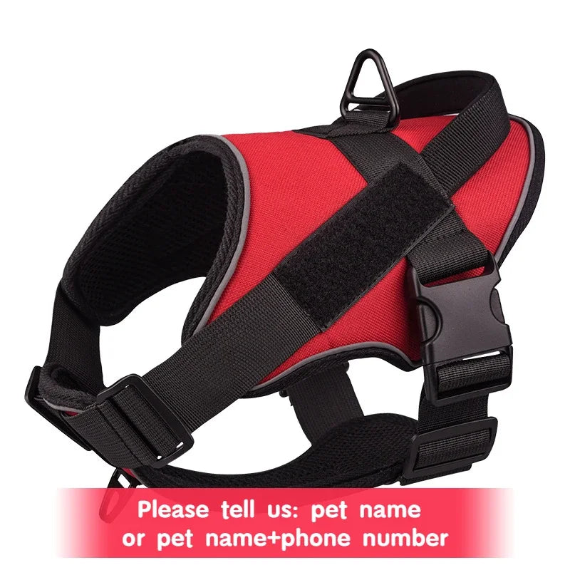 Custom Tactical No-Pull Harness