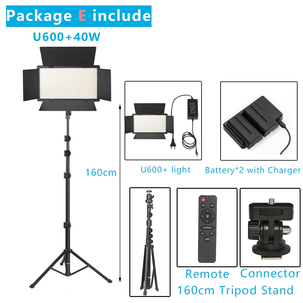 Nagnahz U800+ LED Video Light