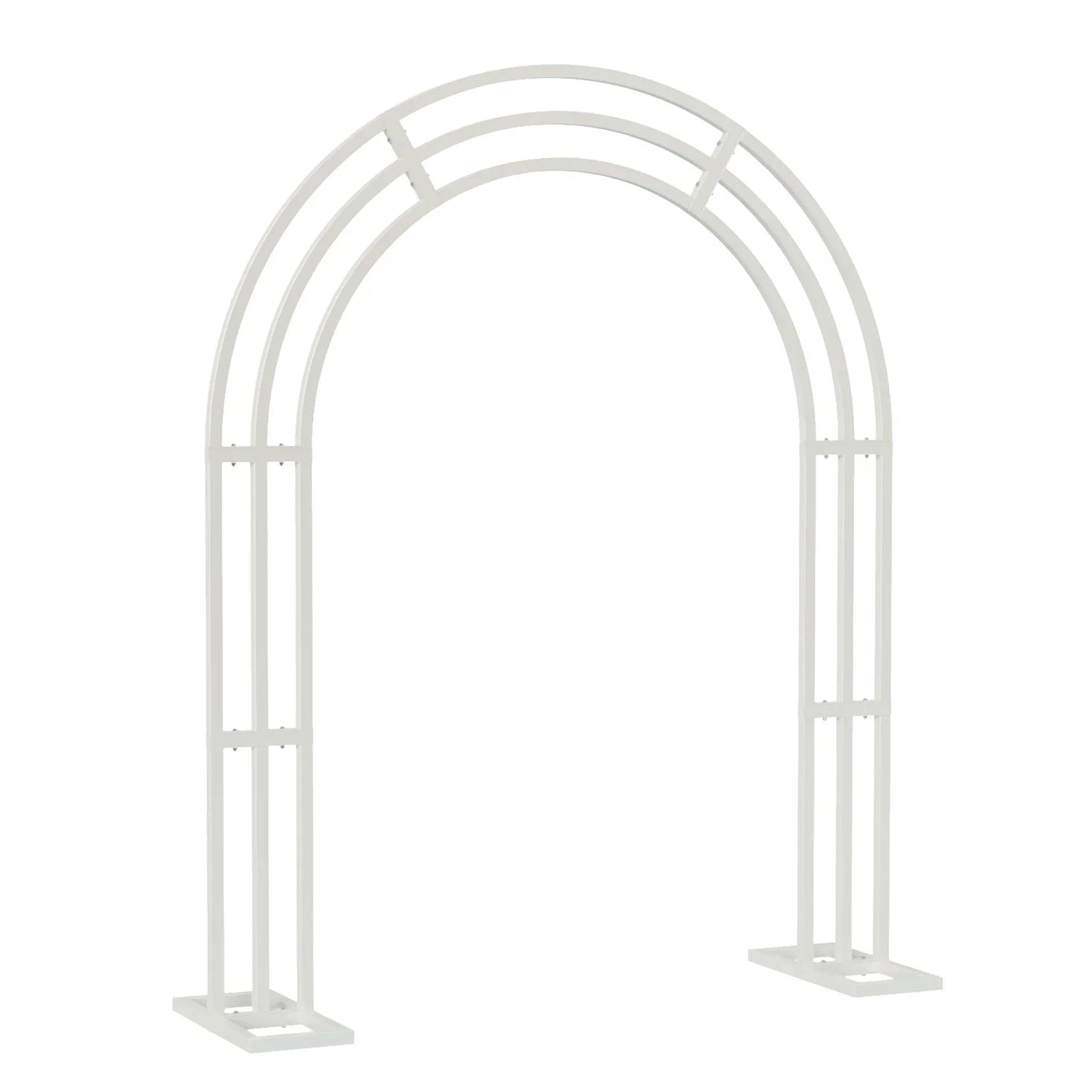 White Wedding Arch Stand