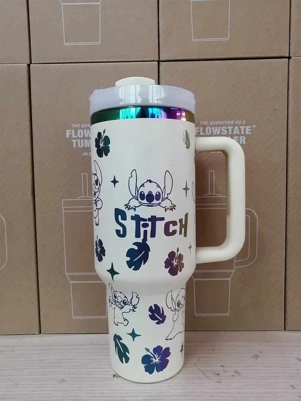 Bandai Miniso Stitch Stainless Steel Tumbler