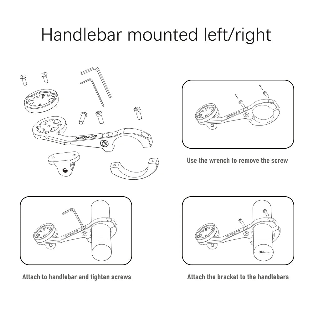 CYCLAMI Double-Sided Bike Mount