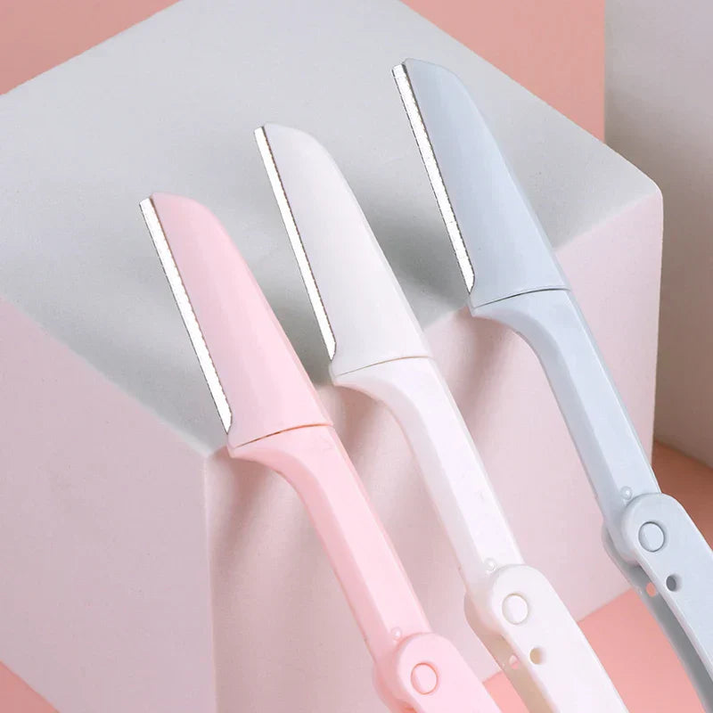 3pcs Foldable Eyebrow Grooming Set