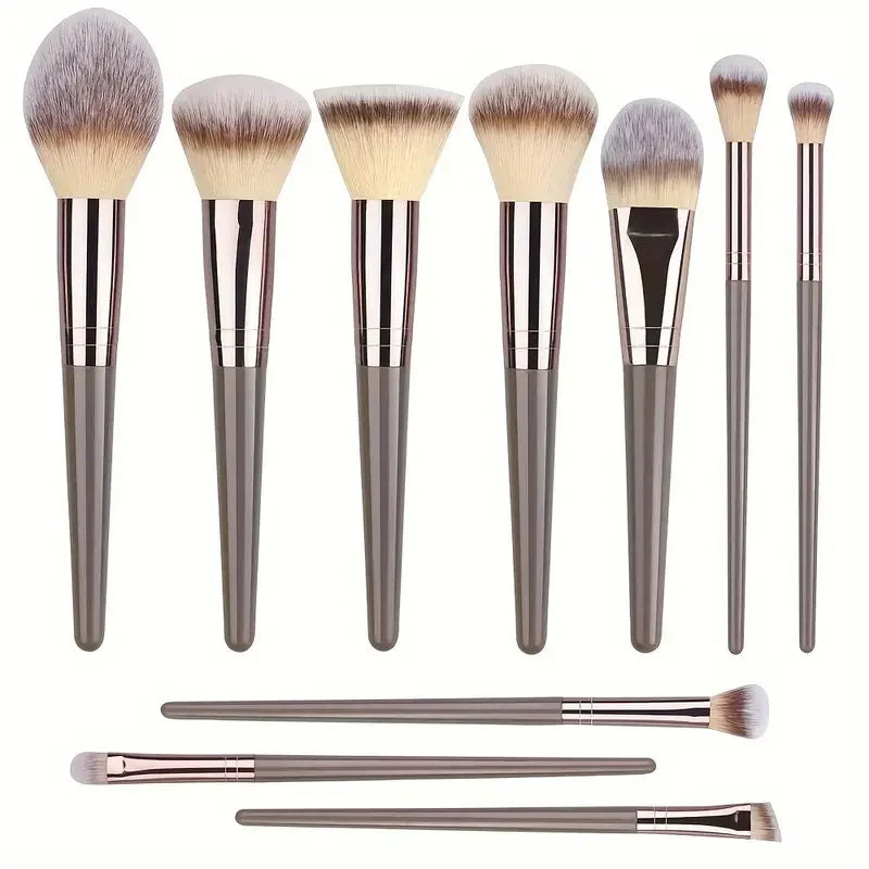ZSRUNHUI 3–20PCS Fluffy Makeup Brush Set