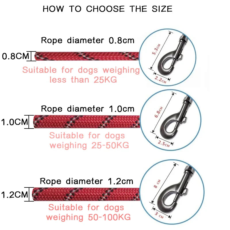 Reflective Strong Dog Leash Harness