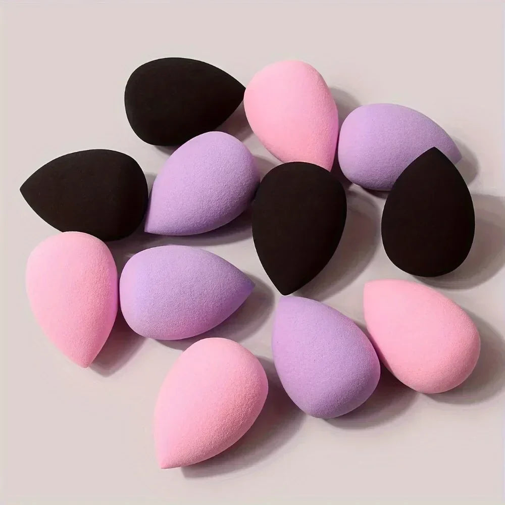 12Pcs Multicolor Makeup Sponge Set