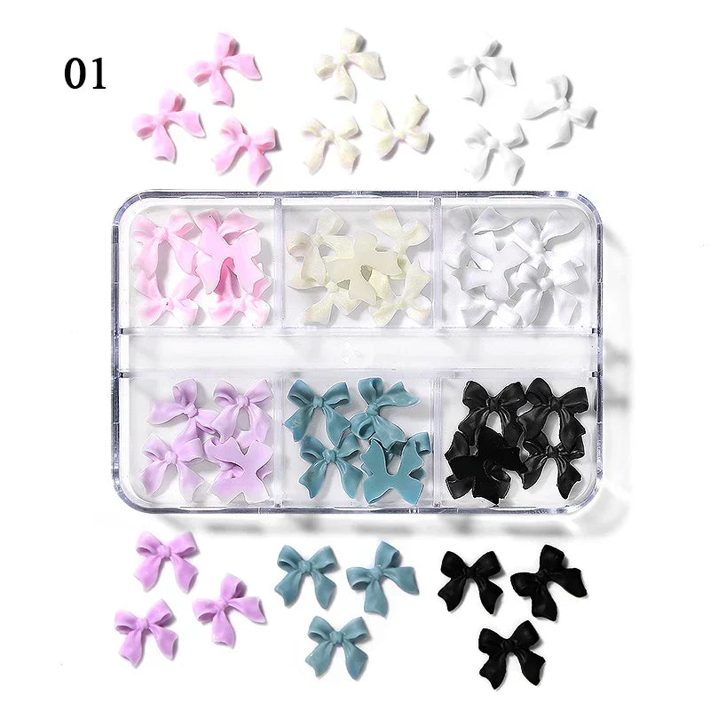6Grids 3D Nail Art Decorations