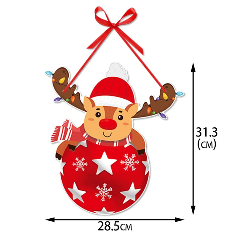 Merry Christmas Door Hanging Ornament