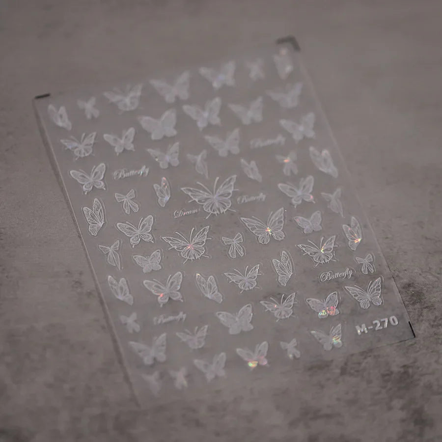 NAILFYOU Kawaii Butterfly Nail Stickers