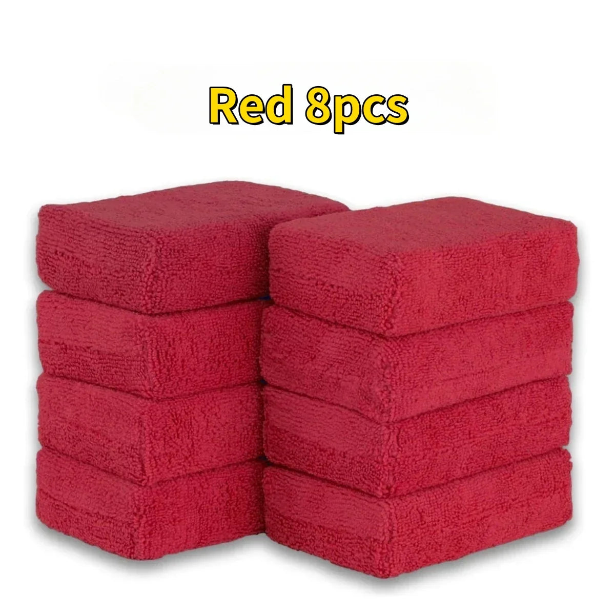 8PCS Microfibre Car Wax Pads