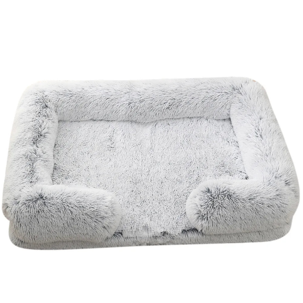 Half Surround Soft Pet Bed