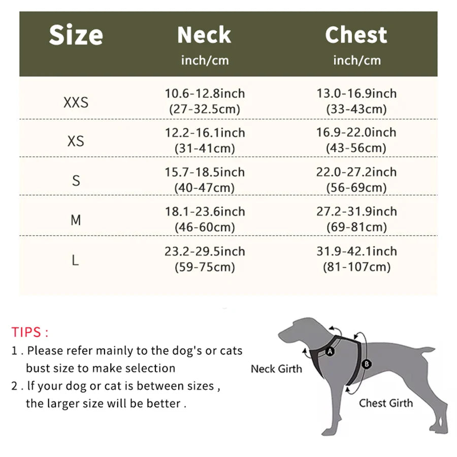 Waterproof Reflective Dog Tactics Vest