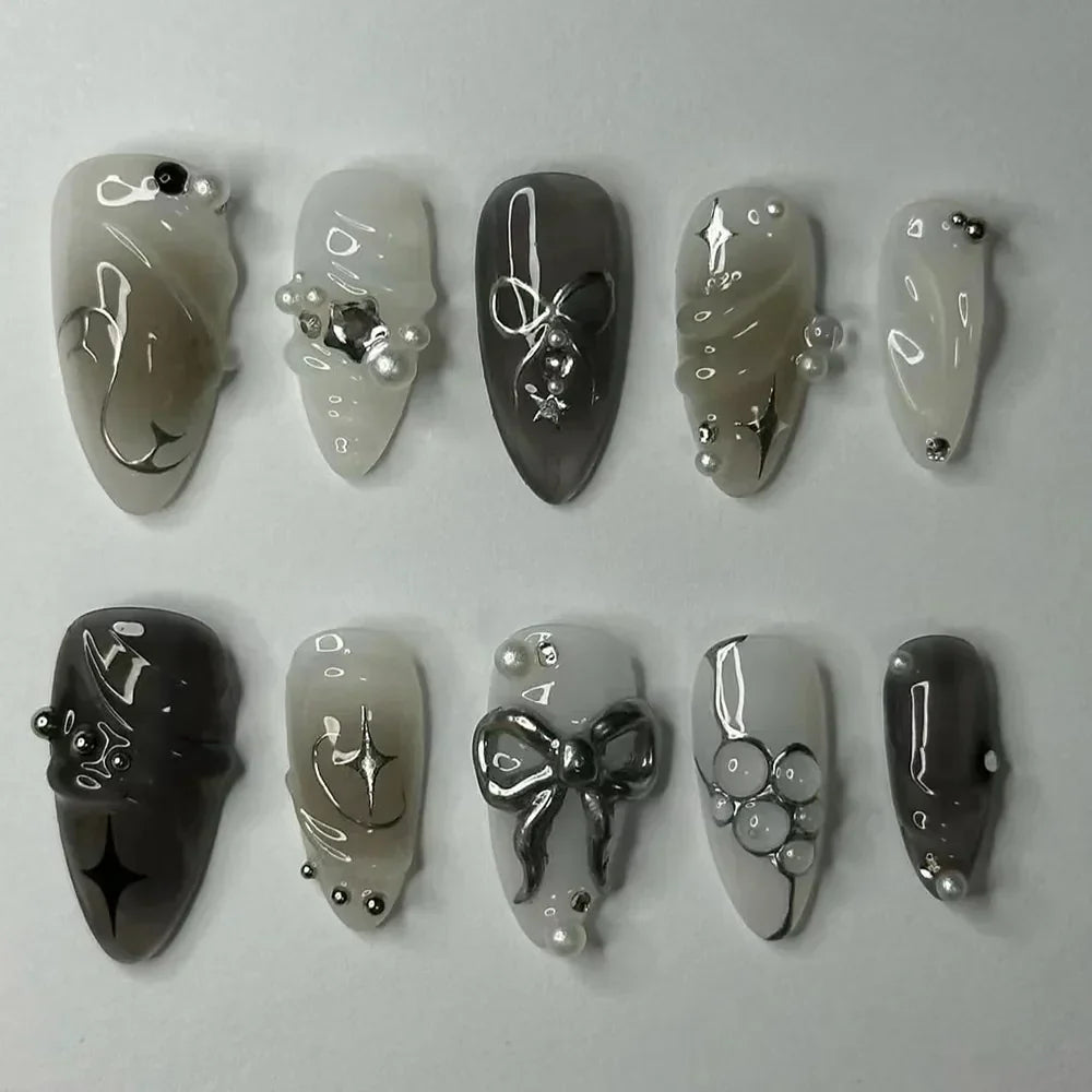 24Pcs Sweet Press-On Nail Set