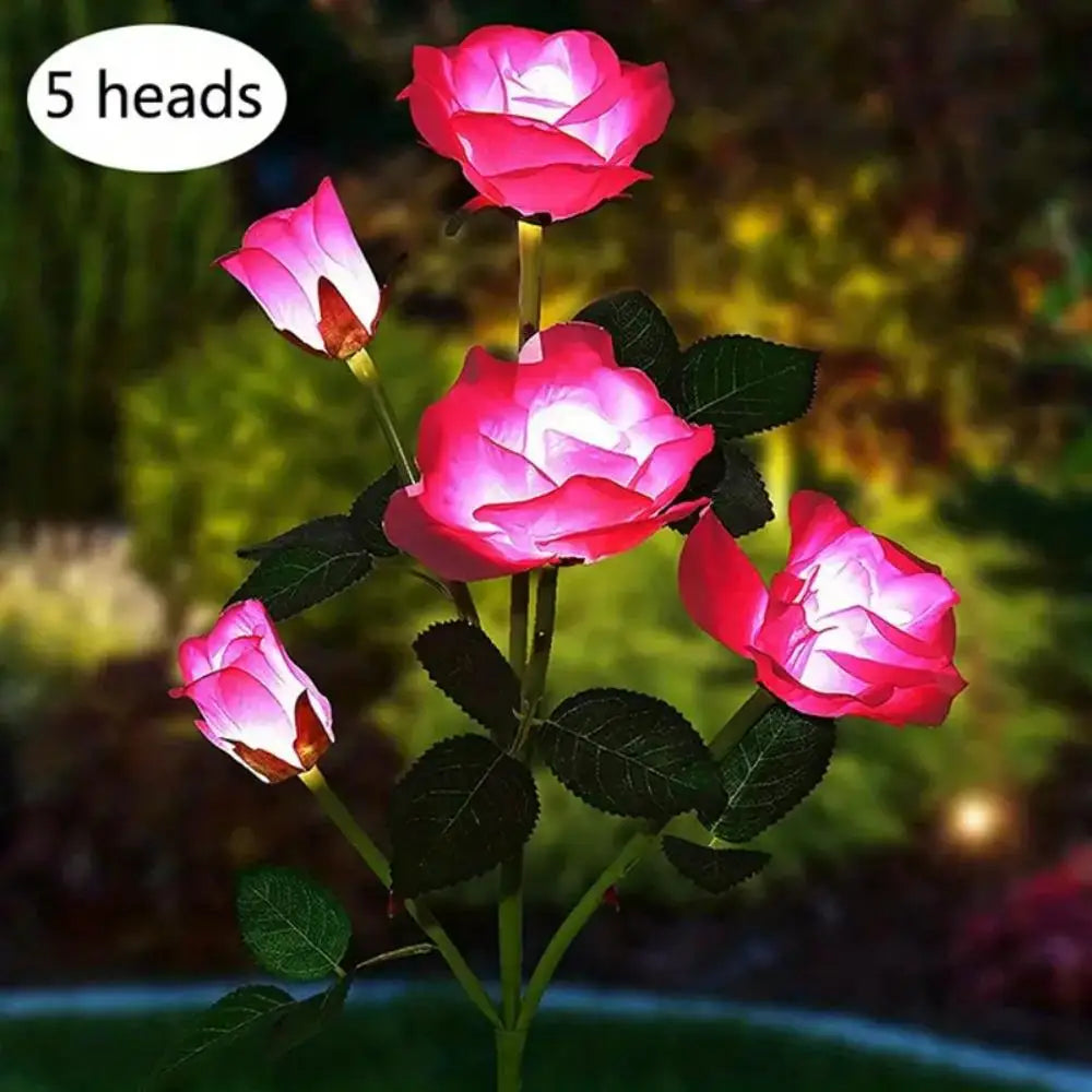 Solar Rose Garden Lights