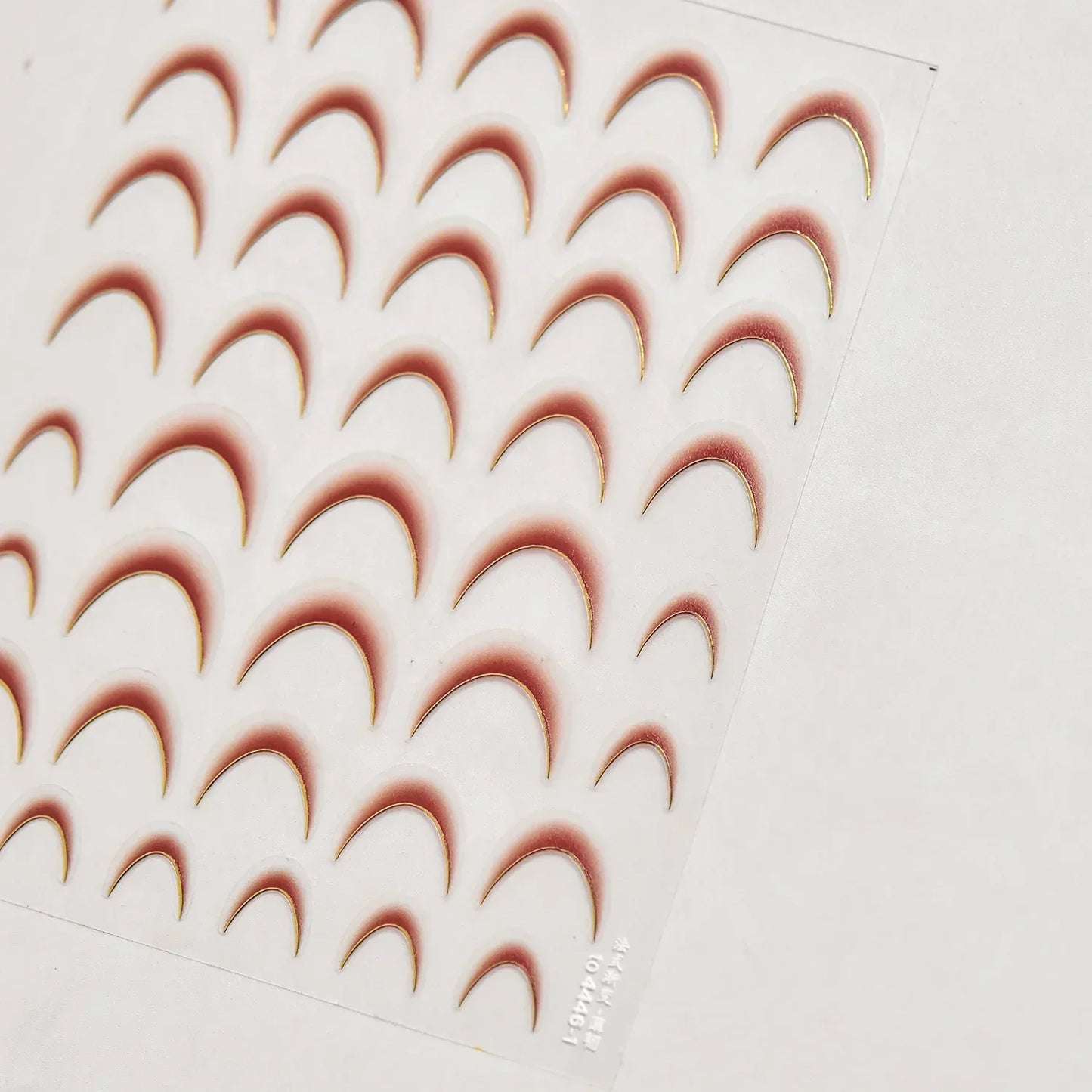 5D Spider Web Nail Sticker