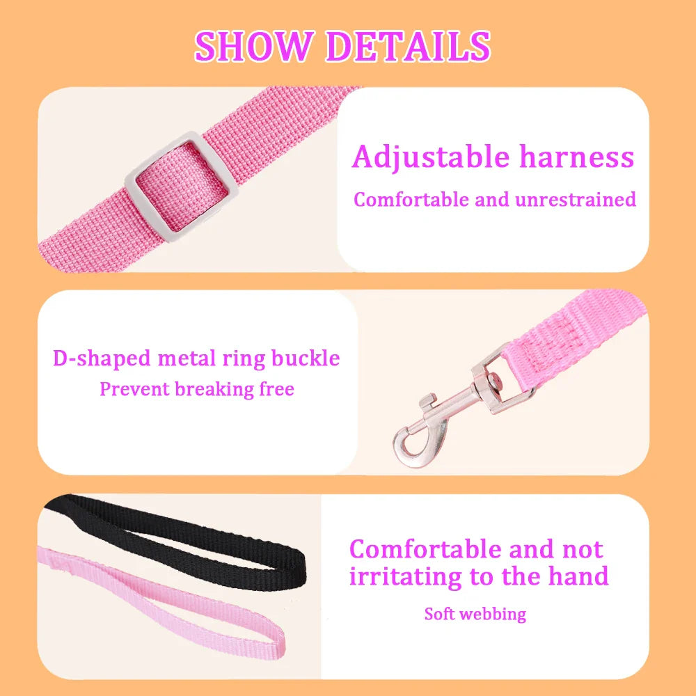 Adjustable Cooling Pet Harness Set