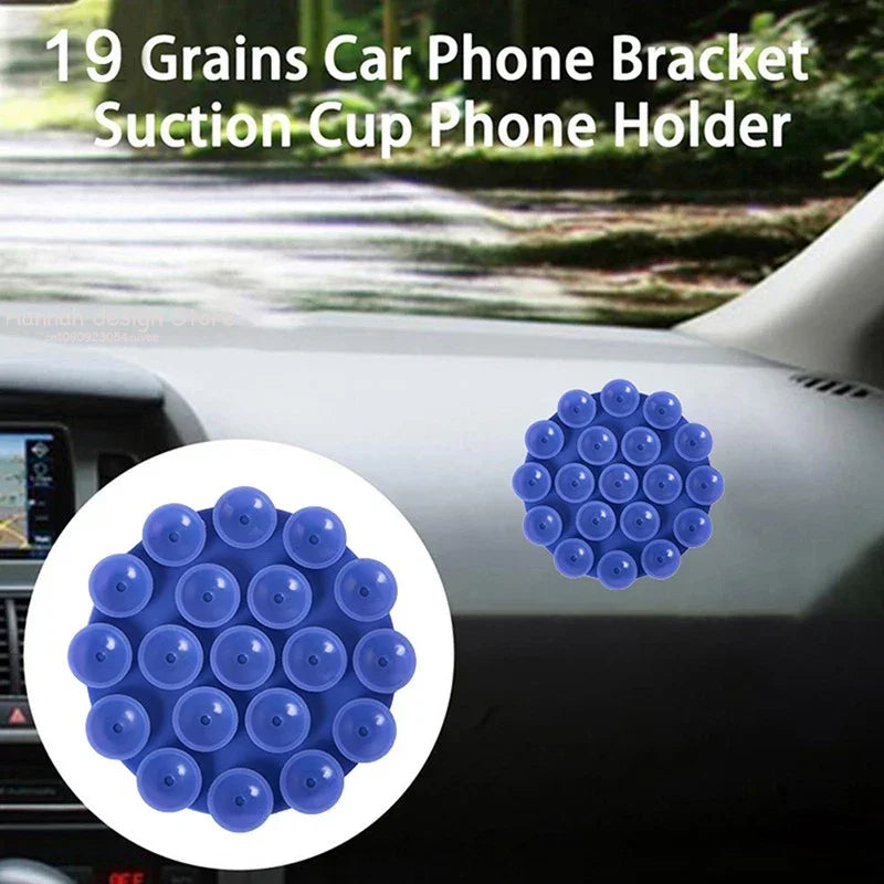 Portable Silicone Suction Power Bank Holder