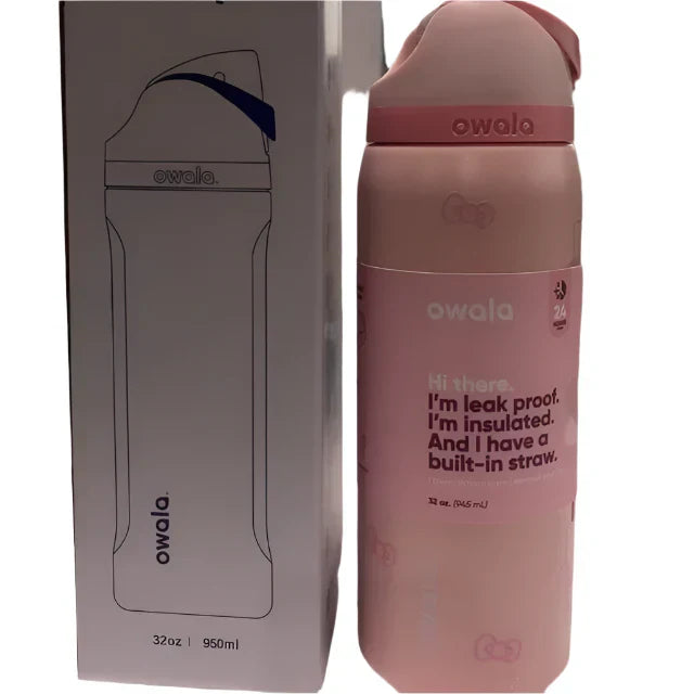 Owala Pink FreeSip Water Bottle
