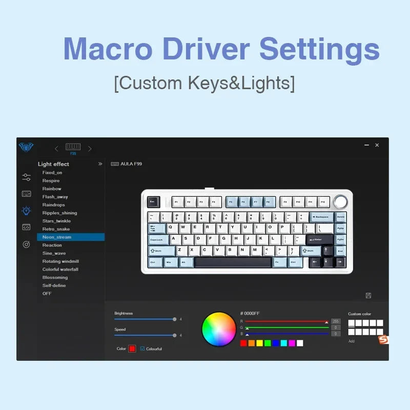 AULA F75 RGB Mechanical Keyboard